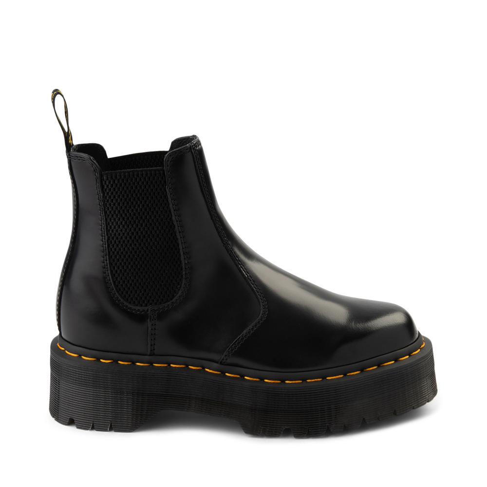 Dr. Martens Black 2976 Platform Chelsea Boots