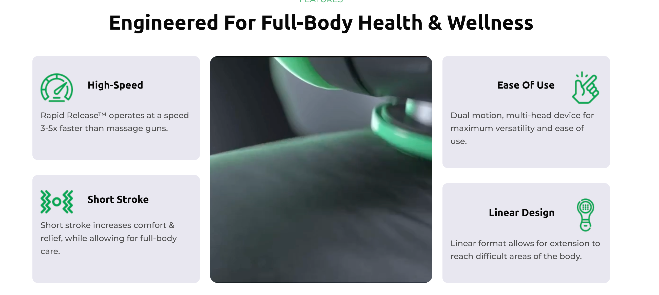 rapid release therapy pro3 vibration massager Rapid Release® Pro3+ main image 1