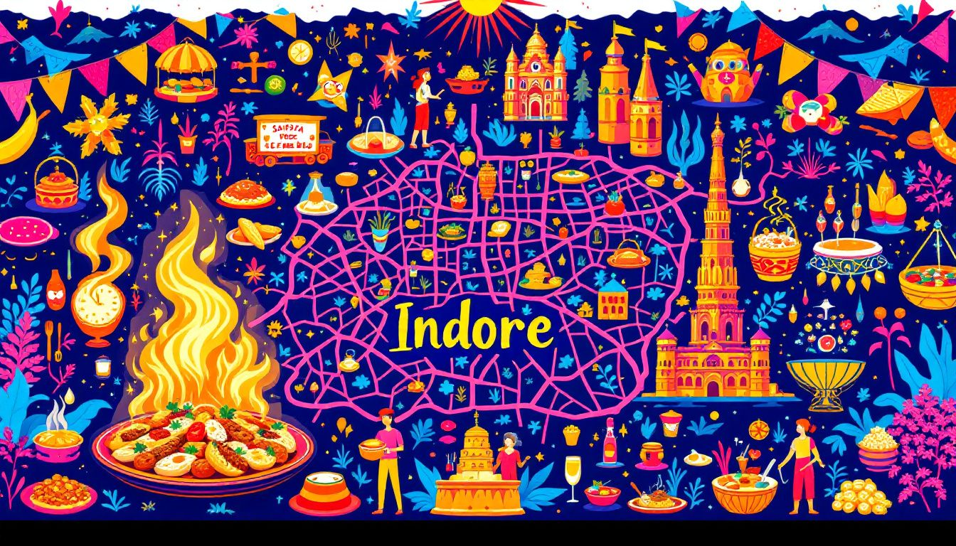 Food and beverage ventures in Indore, highlighting local culinary options.
