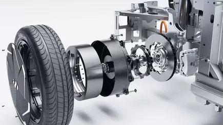 4 in 1 wiel motoren