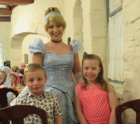 Meeting Princess Cinderella at Akershus Royal Banquet Hall