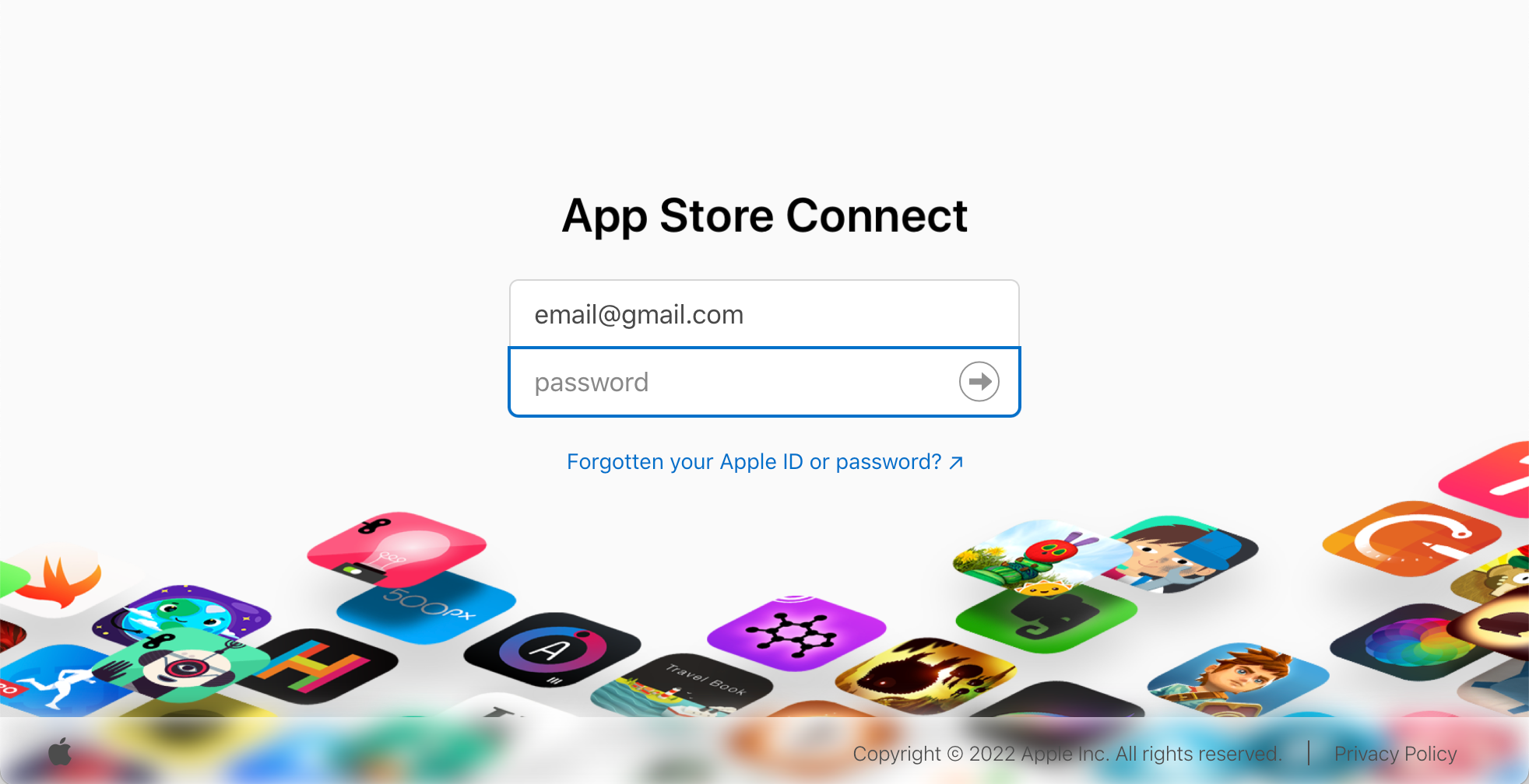 Login to the Apple developer portal with your apple developer account 
