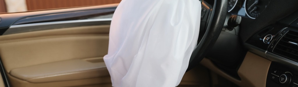 A defective airbag that didn't deploy after a Pennsylvania car accident.