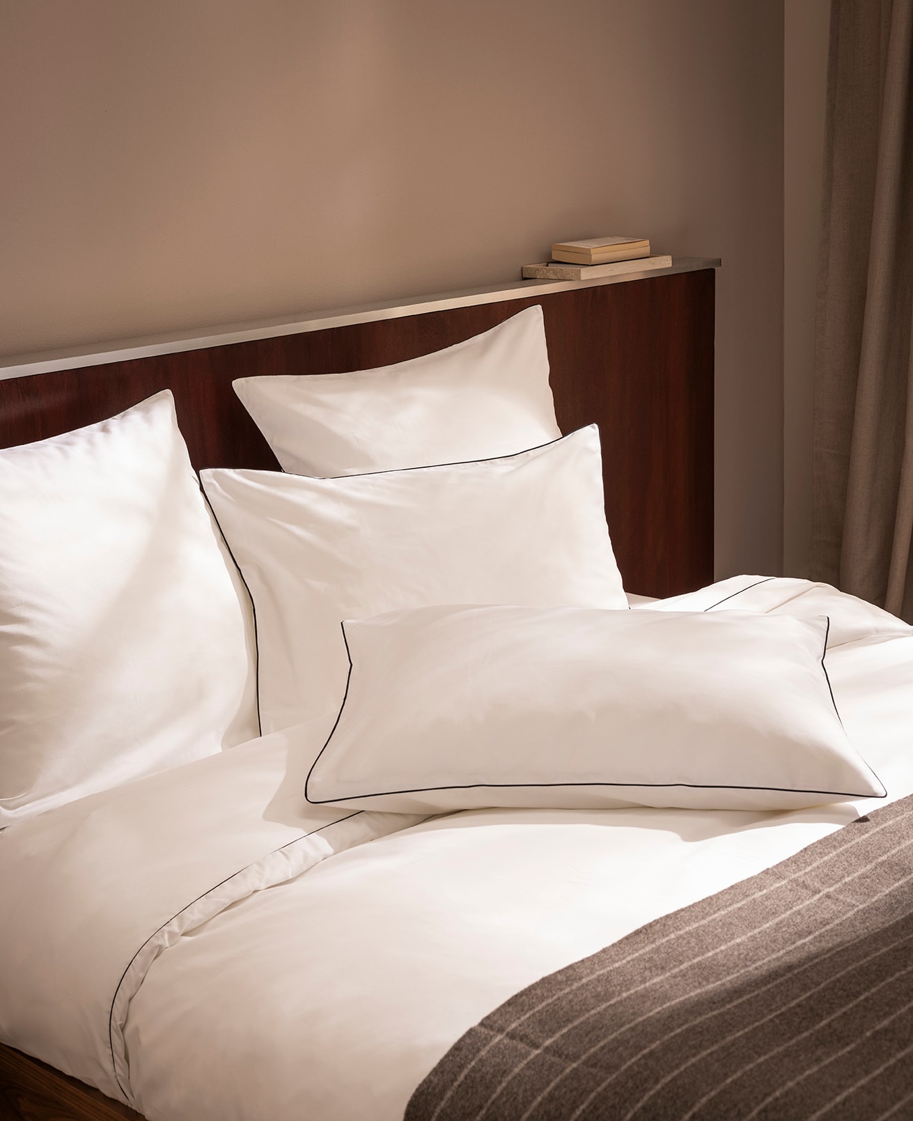 housse de couette passepoil