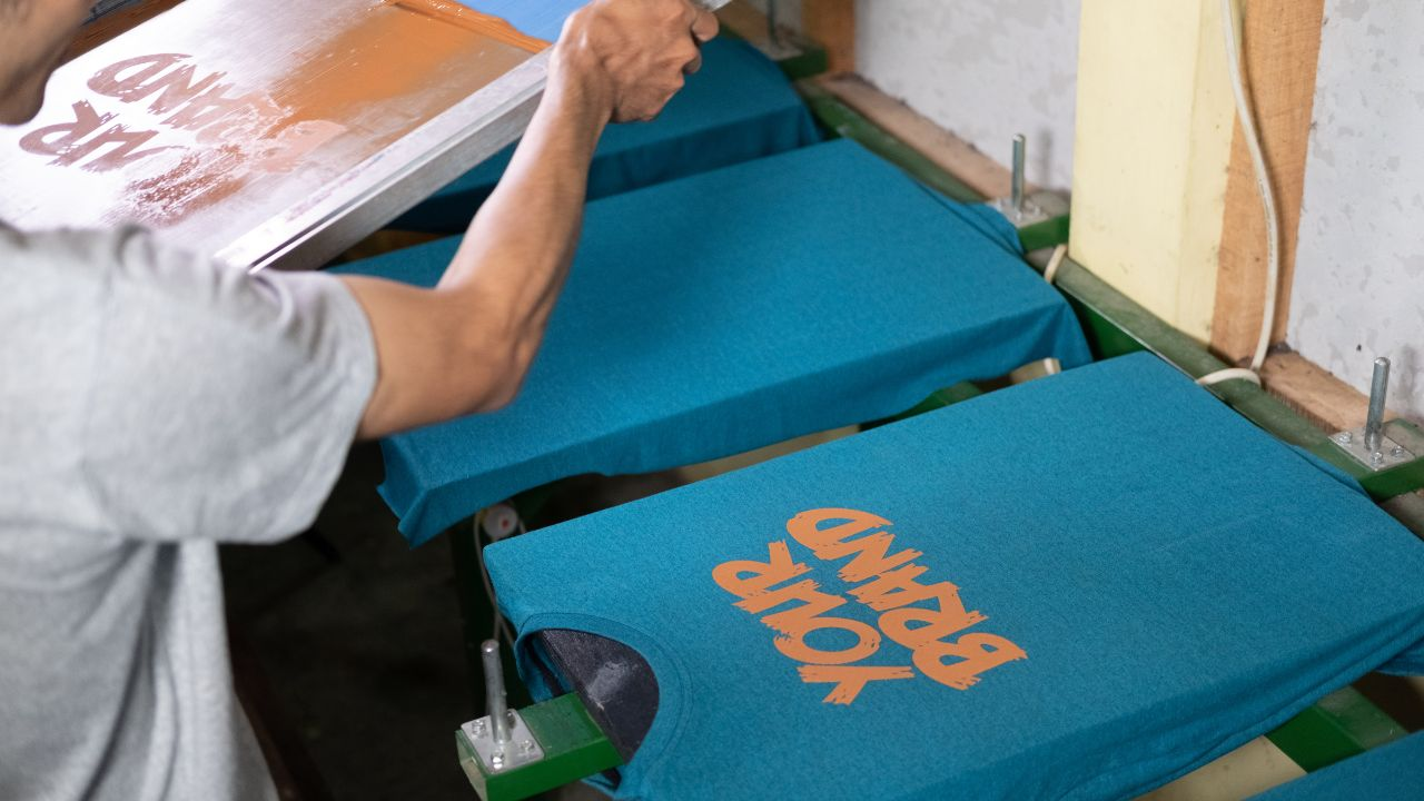 People looking at print on demand products