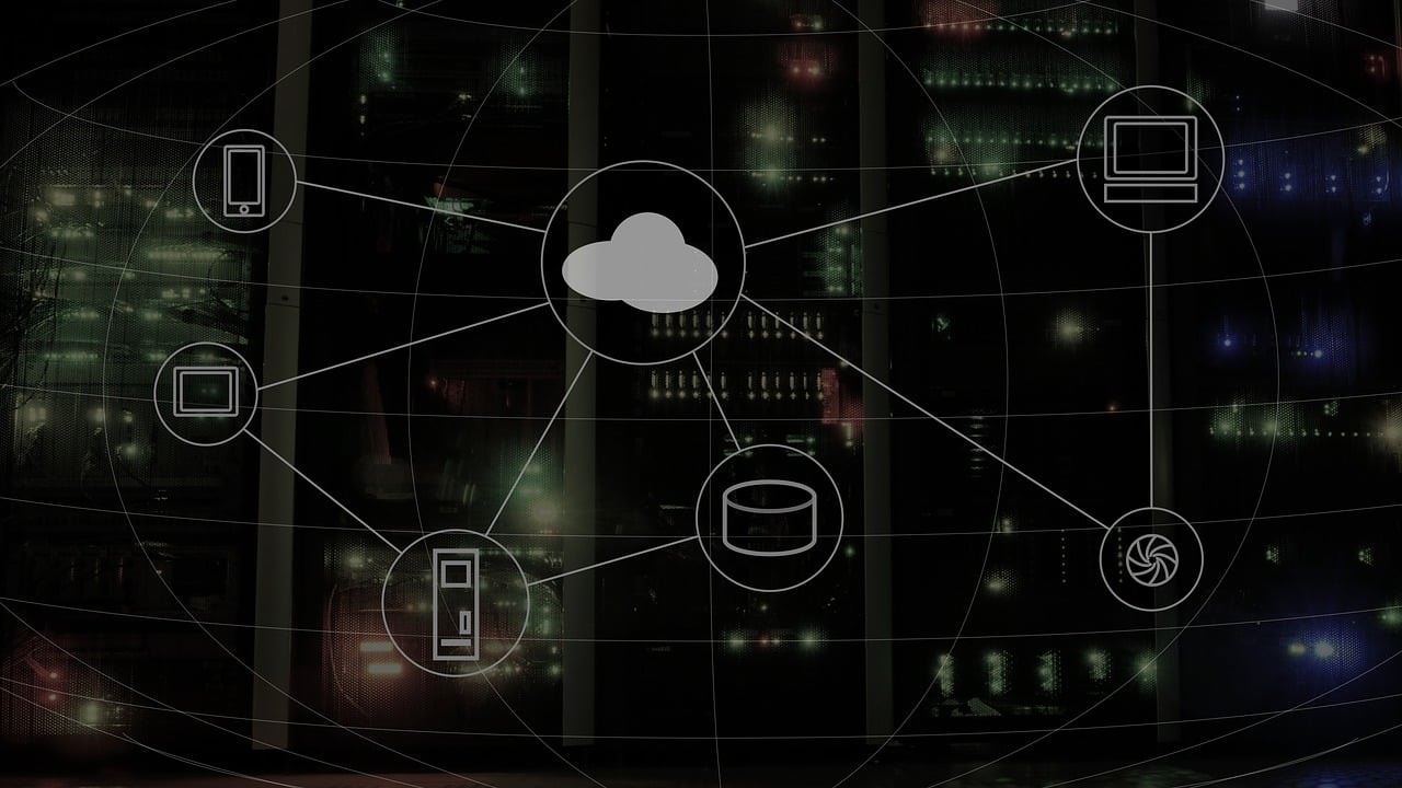 Cloud-Computing Konzept-Darstellung