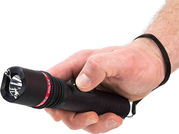 Police Force Stun Gun Flashlight
