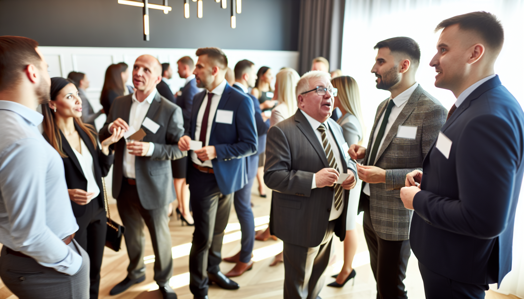 Professional networking event