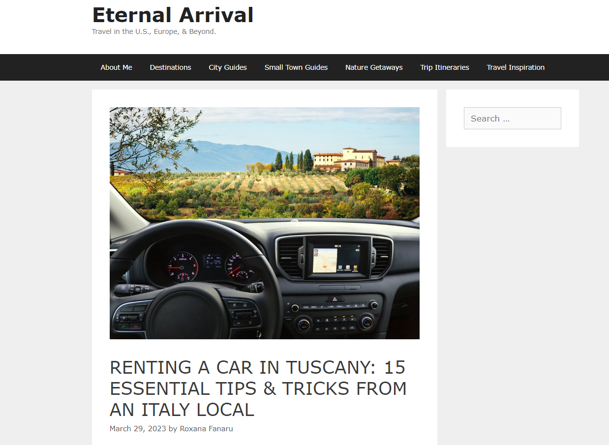 Source: Eternal Arrival website