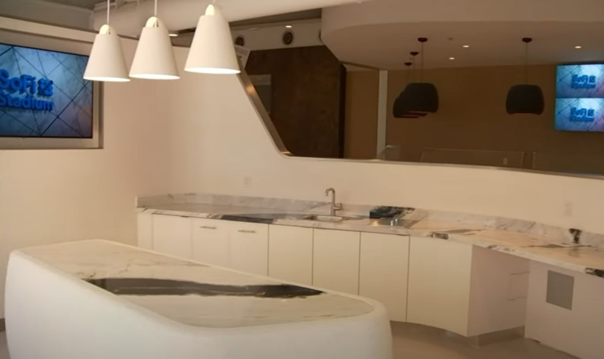 Sofi Stadium bungalow suite