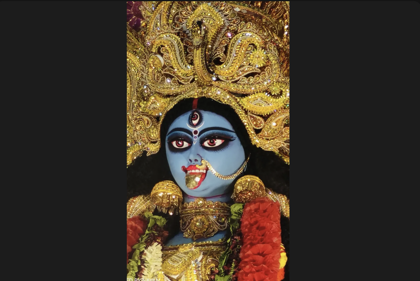 kali mata wallpaper 4k
