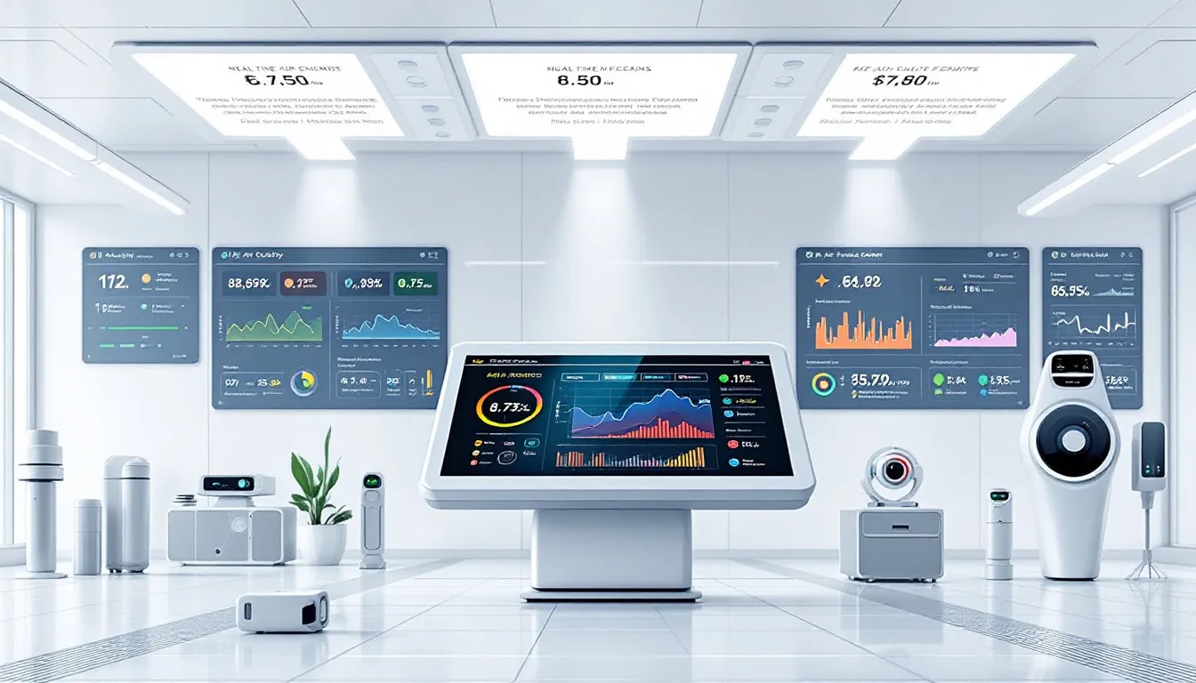 An overview of air quality monitoring equipment and data collection.