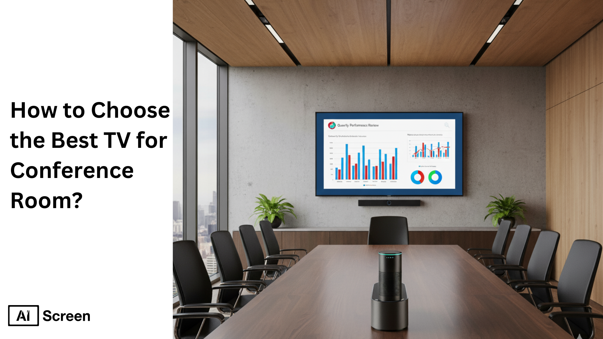 choosing the best tv for conference room meetings