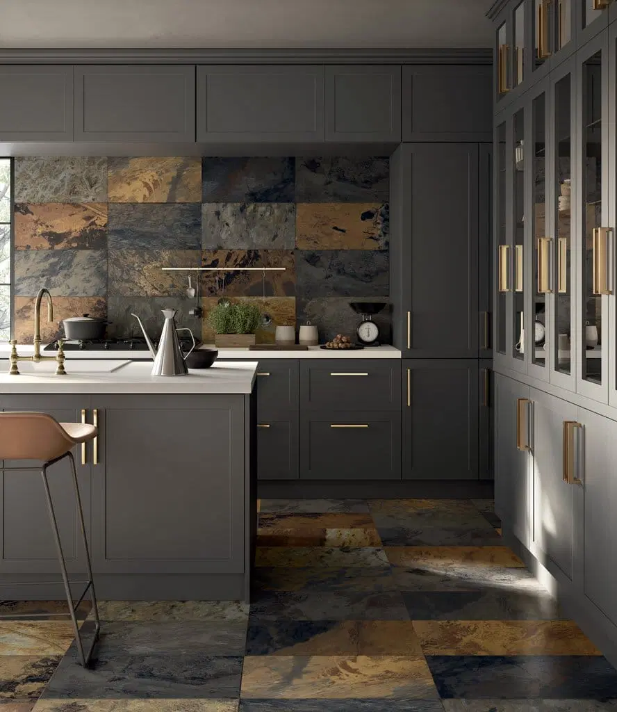 Metastone Rustic Stone Effect Porcelain Floor Tiles from San Agostino Tiles