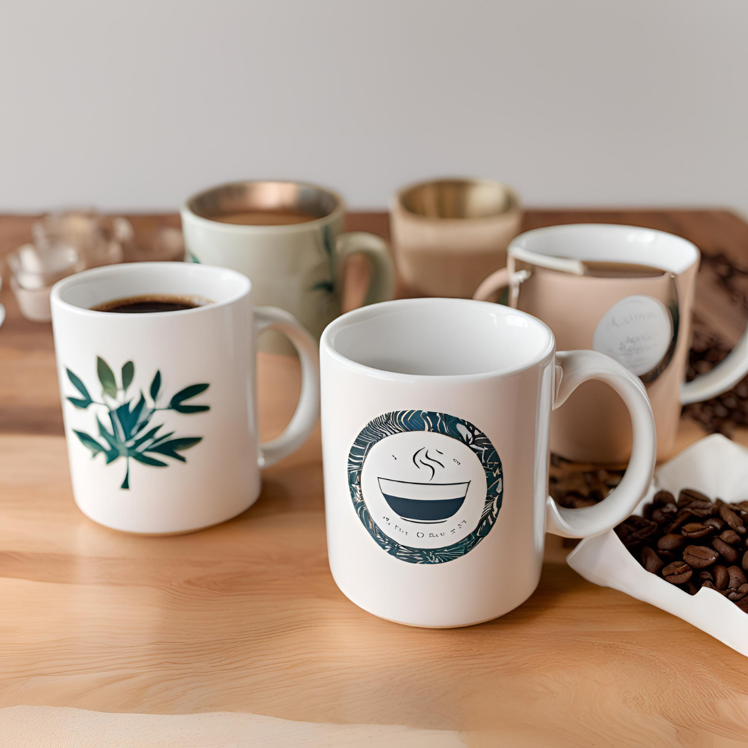 Creative designs for custom coffee mugs - custom branding for mugs - corporate gifts