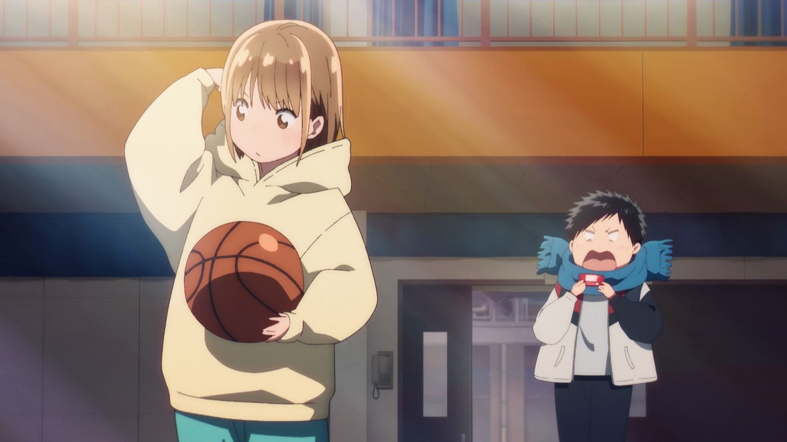 Chinatsu Kano and Taiki Inomata in Blue Box Season 1