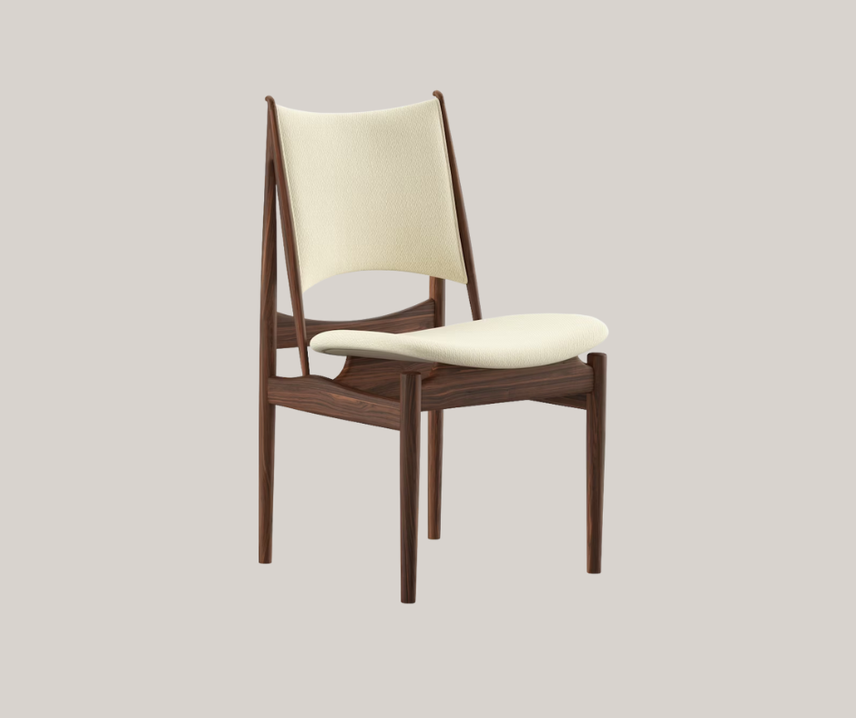 Finn Juhl furniture includes the Egypt chair