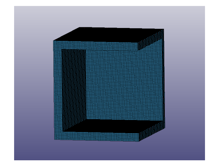 Fireworks Factory 1/2 Structural Finite Element Model