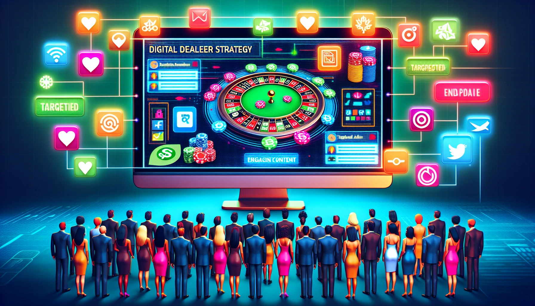 A digital marketing strategy for casino dealer recruitment