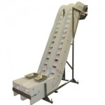 Twin Swan Neck Conveyor to Bagging Machine