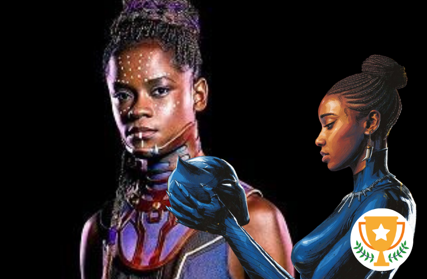 Shuri in a post about Marvel Women