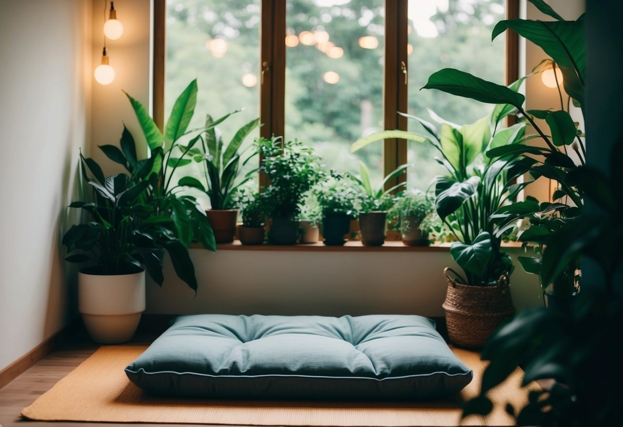 Creating A Meditation Corner With Mindful Plant Selection