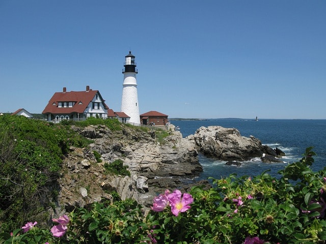 portland head light, cape elizabeth, maine