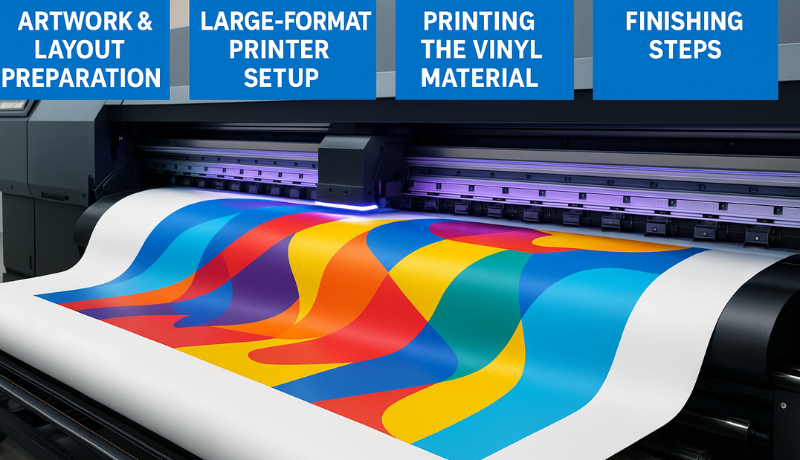 A roadmap of printing vinyl 9 oz weight that is shipping after it is ready