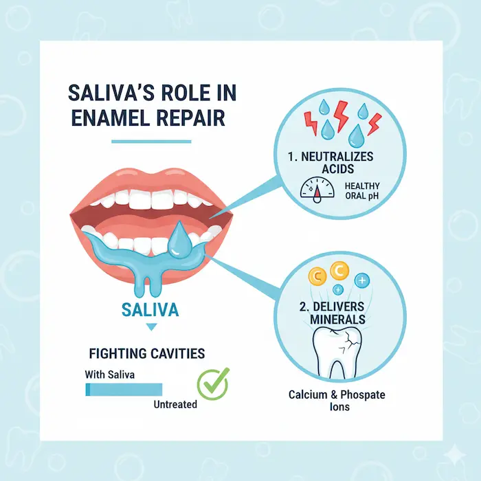 How Does Saliva Help Remineralize Teeth?