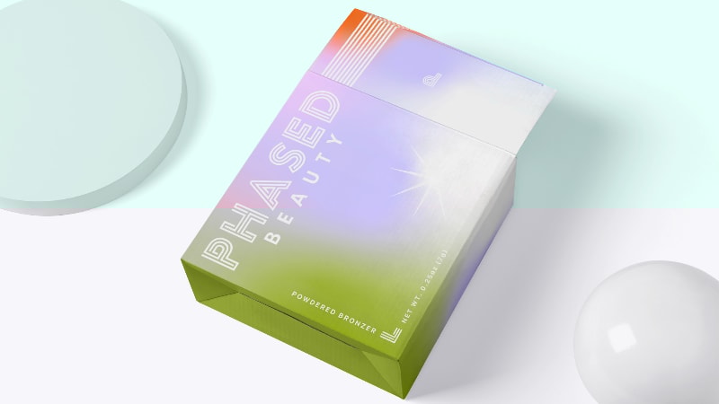 Colorful packaging design