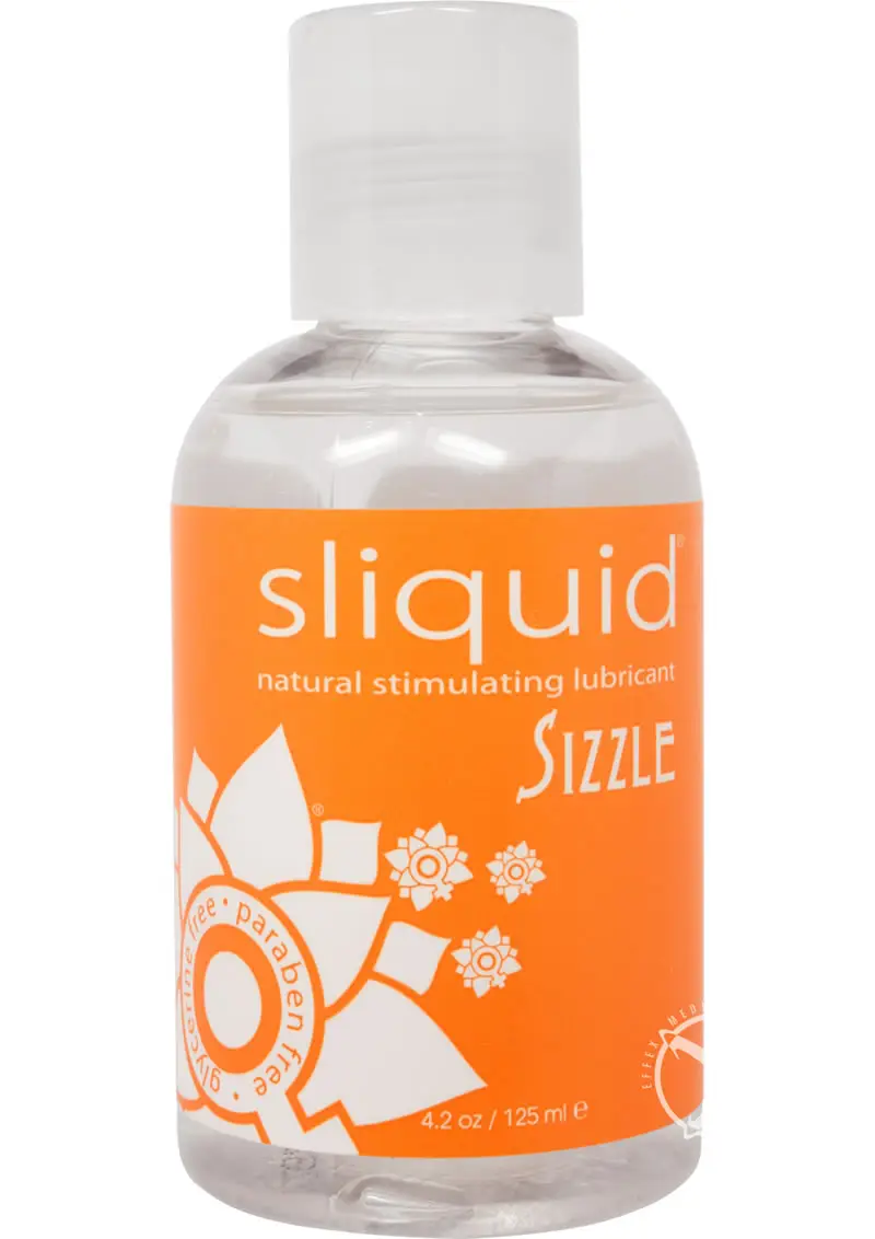 Sliquid Sizzle Warming Lube Glycerine & Paraben Free – 4.2 oz