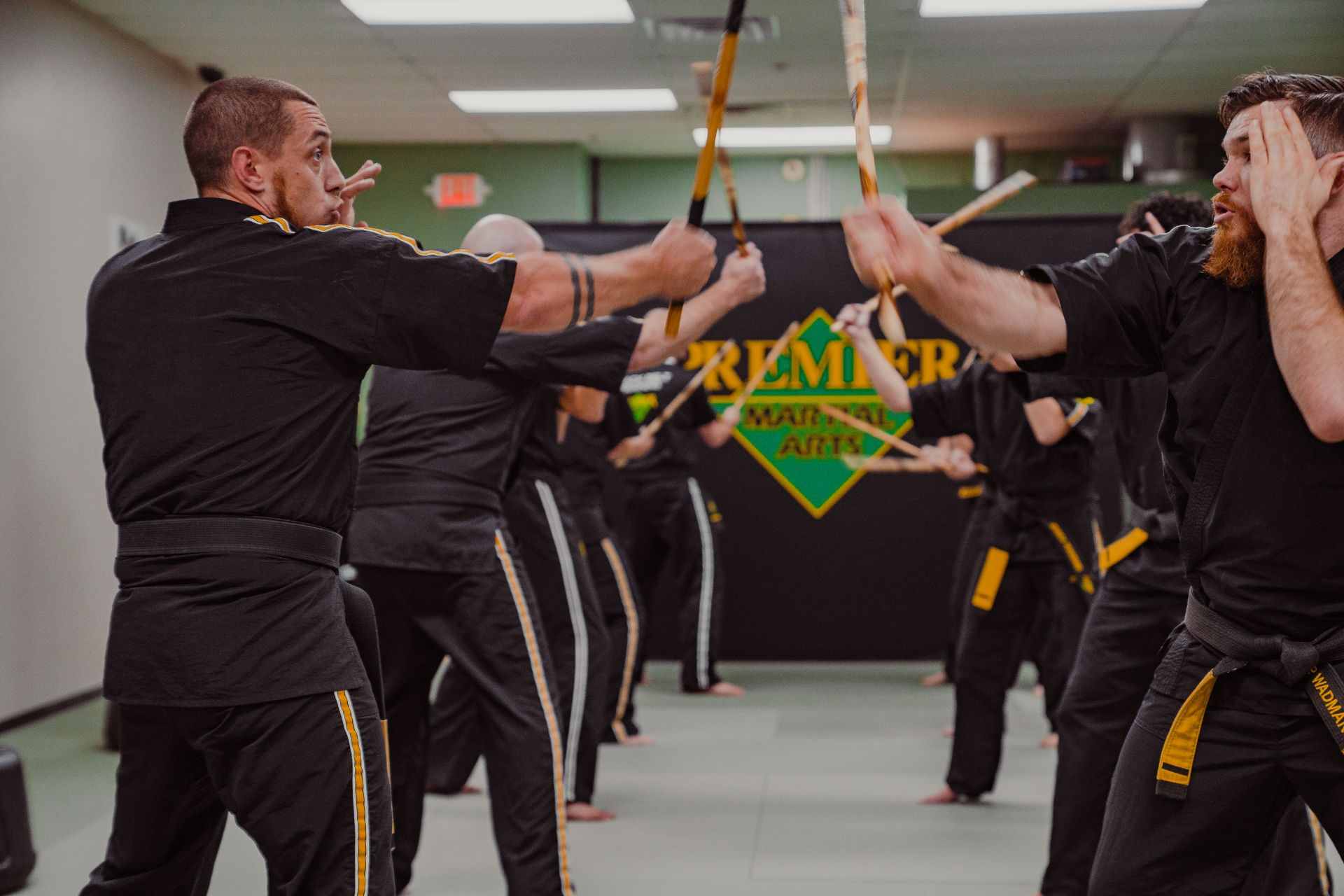 martial arts requires focus and physical stamina making it a great workout