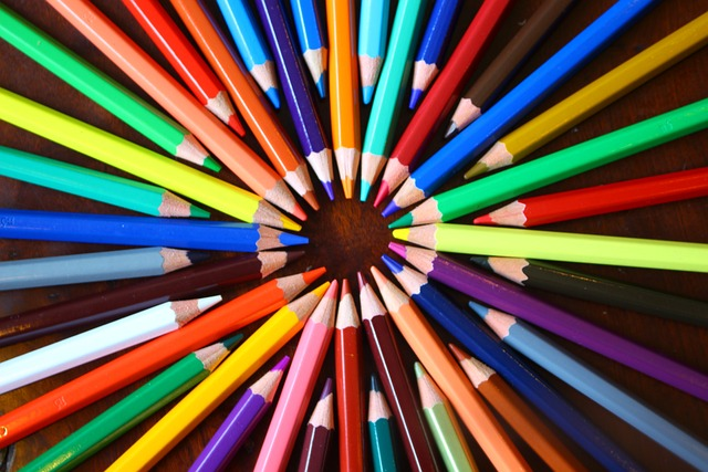 shape, color lead, pencil sharp point