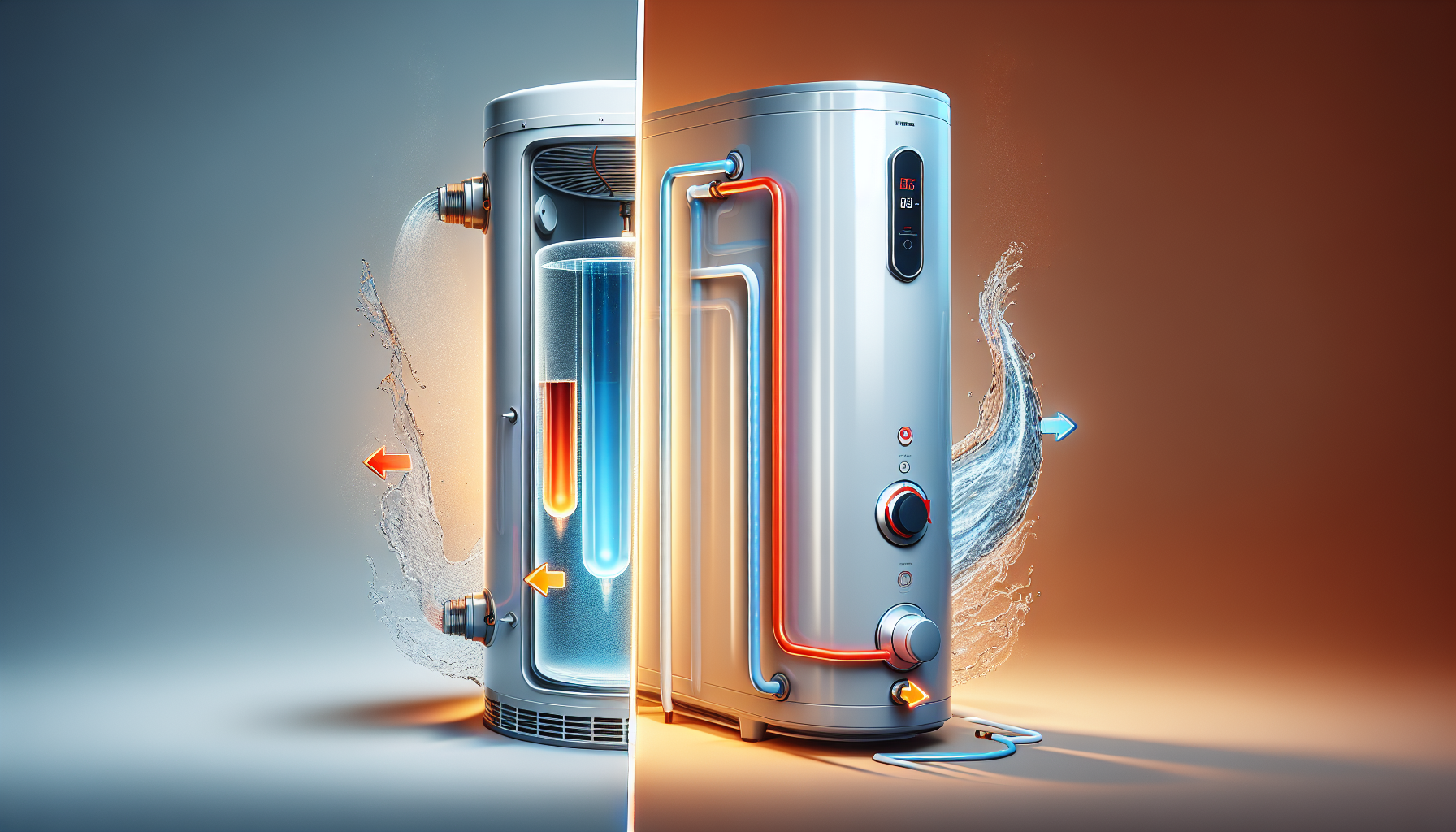 Comparison of storage and continuous flow electric water heaters
