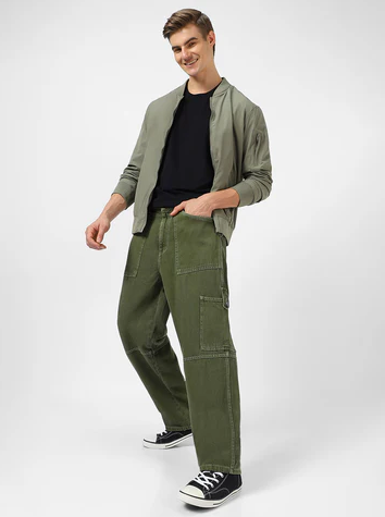 Green Cargo Pants