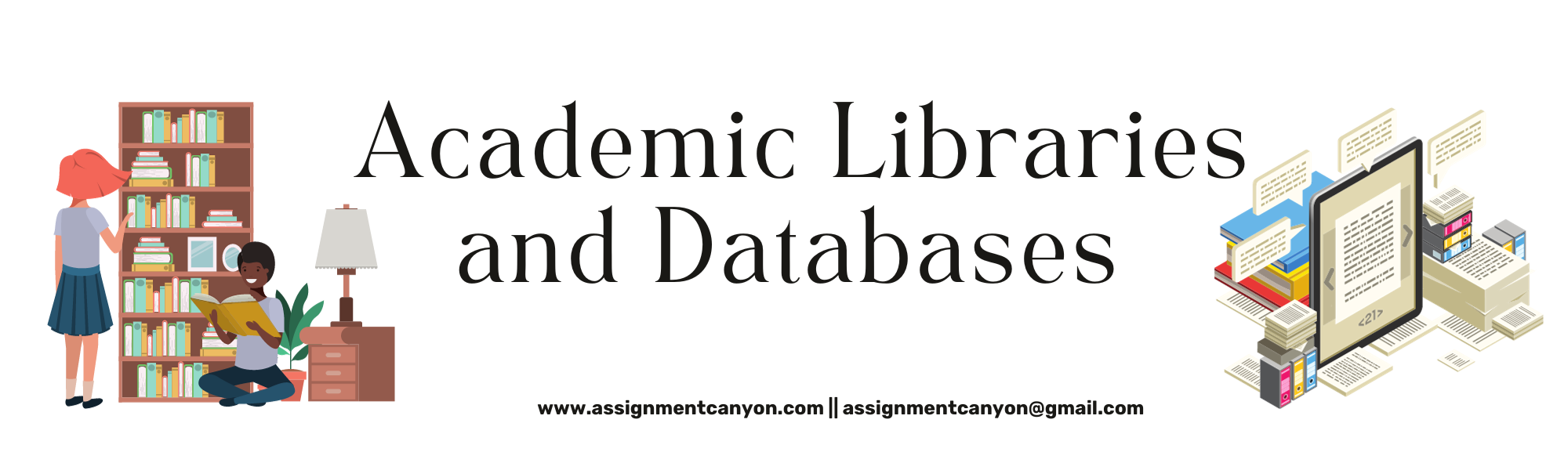 Use Academic Libraries and Databases to get assignment answers for a college student