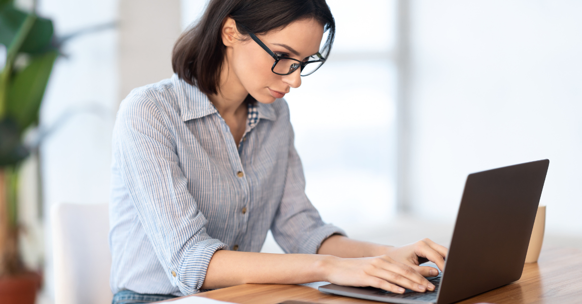 A woman managing her OnlyFans income and expenses with professional tax and bookkeeping services.