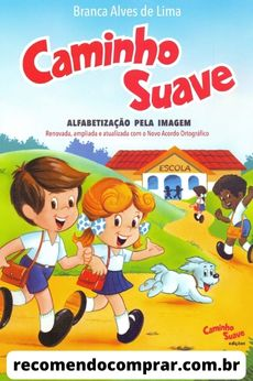 Capa de Cartilha Caminho Suave de Bianca de Alves Lima, um dos livros mais recomendados para a alfabetização de crianças.