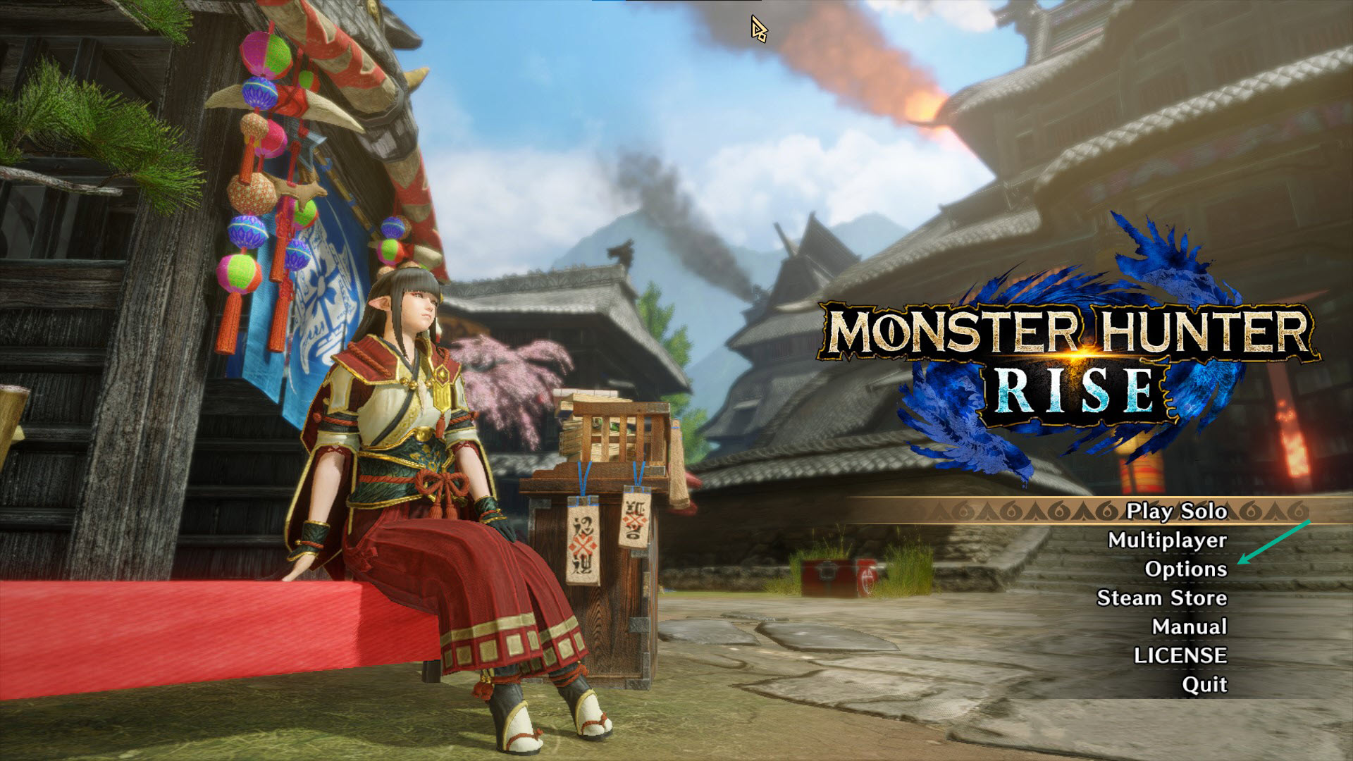 How do I update my Monster Hunter Rise on Steam client?