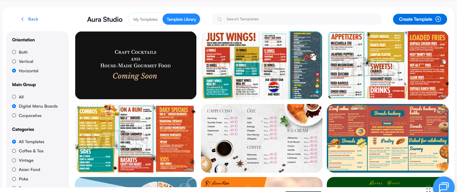 6 Best Digital Menu Board Software Companies for Restaurants in 2026 8 templates and design tools