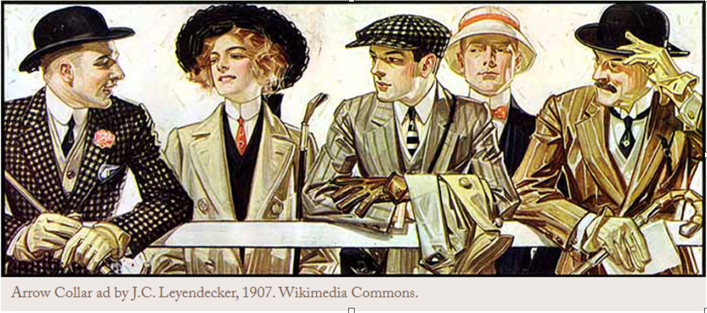 Arrow Collar illustration by J. C. Leyendecker