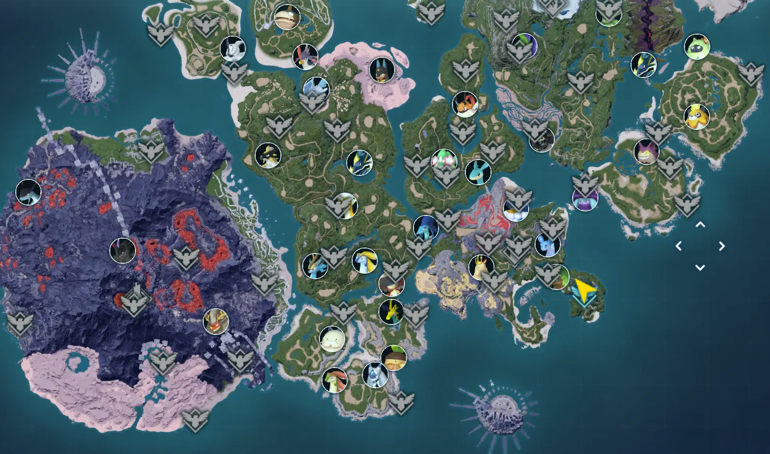 palworld unlock map