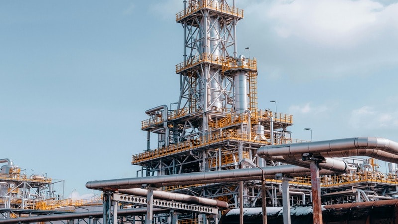 Oil and Gas Industry use pipes for transporting oils