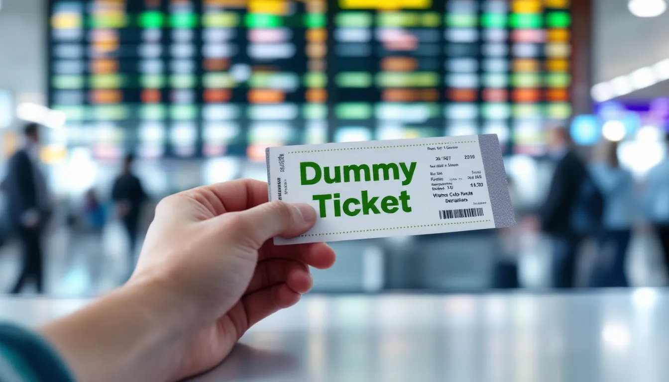 How Does Online Dummy Ticket Booking Work? - process for dummy ticket