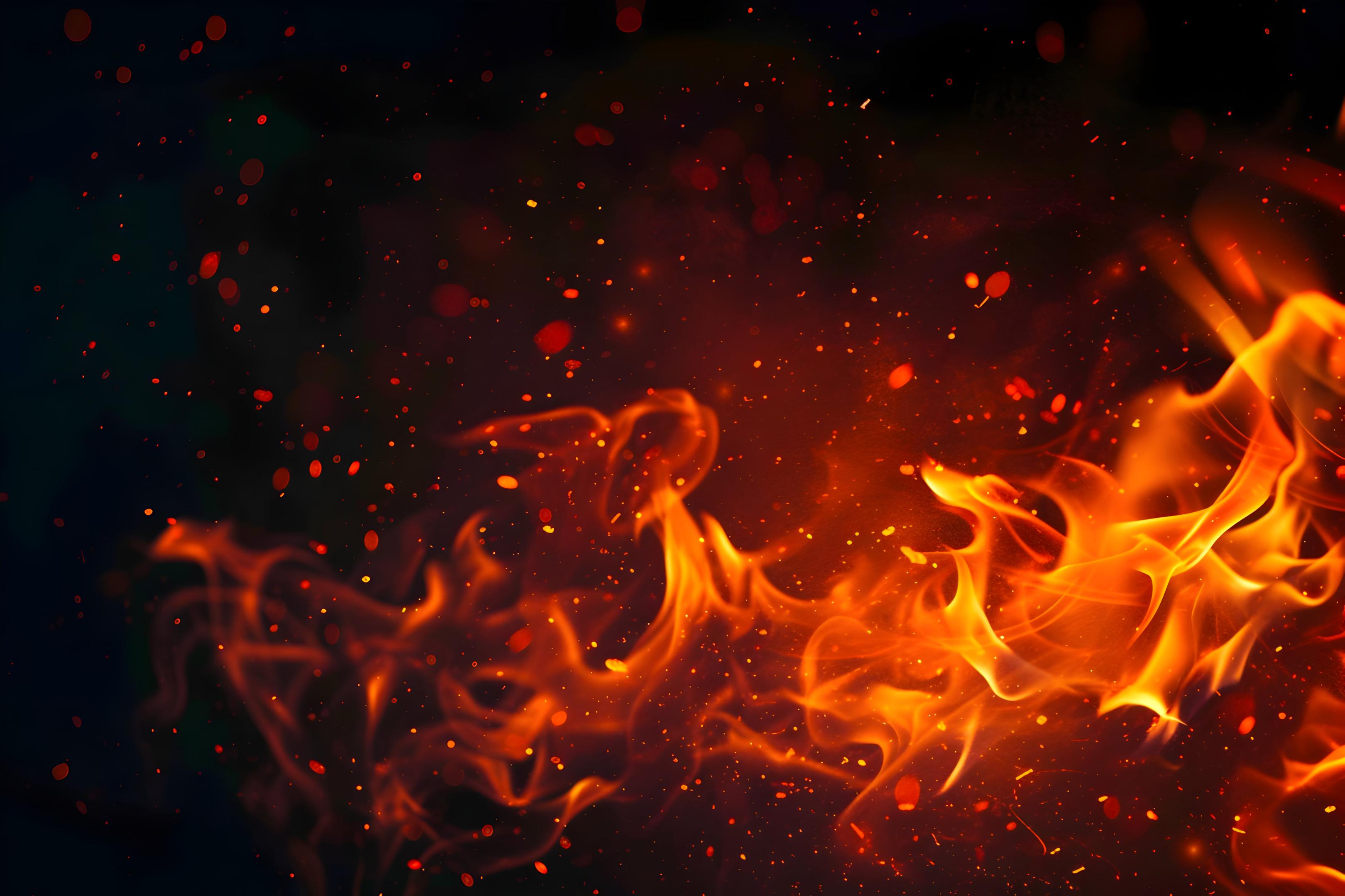 Fire flame
