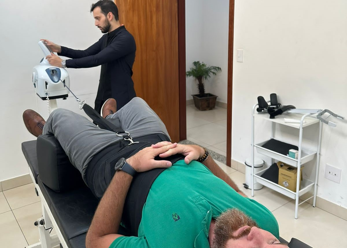 maca de tração é uma terapia que gera bem estar para a coluna