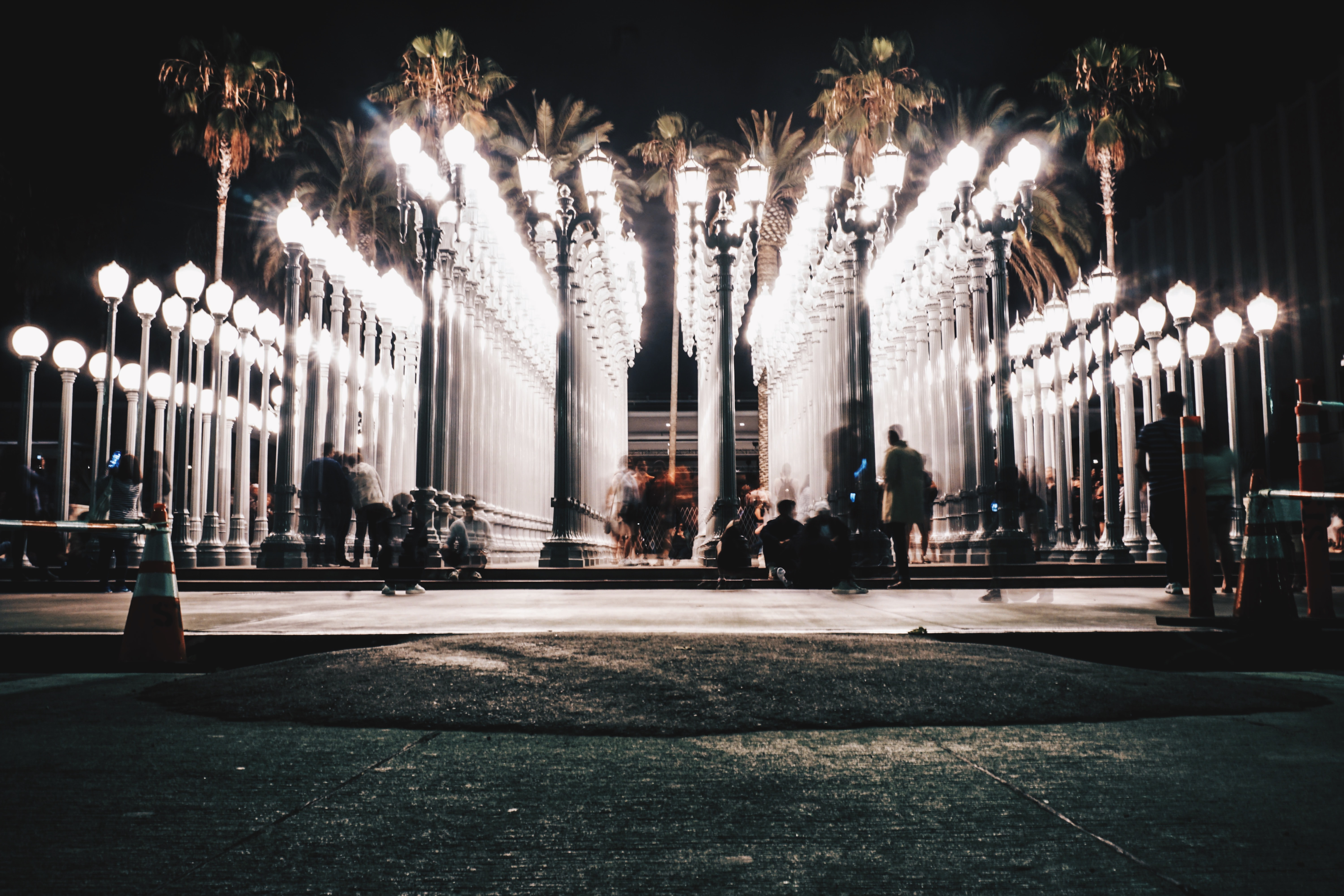 LACMA display in Los Angeles