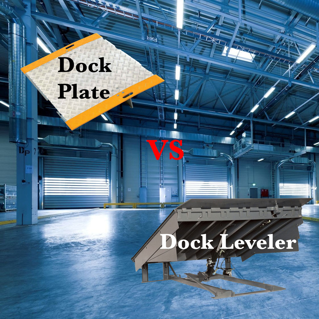 A comparison of dock plates and dock levelers