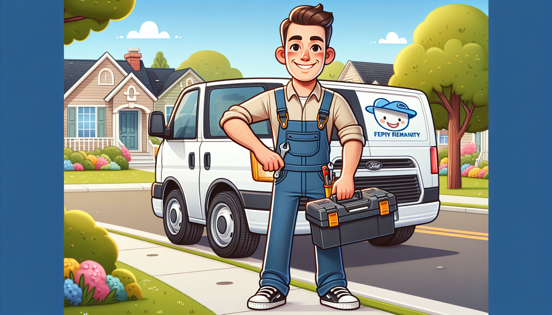 A friendly technician ready to assist customers with appliance repair needs.