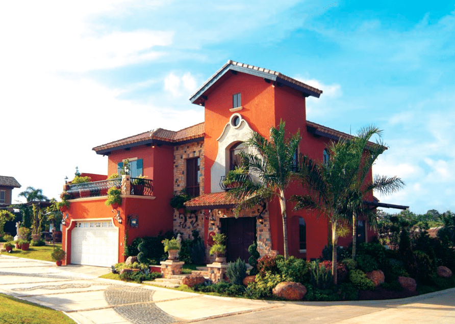 Lot area: 225 sq.m. | Floor Plan: 323 sq.m. | (Img Link: https://www.brittany.com.ph/wp-content/uploads/2021/04/Pietro-Luxury-house-model-at-Portofino-in-Vista-Alabang-Luxury-house-and-lot-for-sale-in-Daang-Hari-Luxury-Homes-by-Brittany.png)